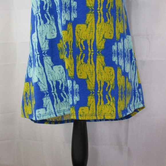 LULAROE  Horse Print Top Size XS - Picture 3 of 8